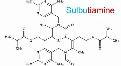 Sulbutiamine structure Sulbutiamine structure